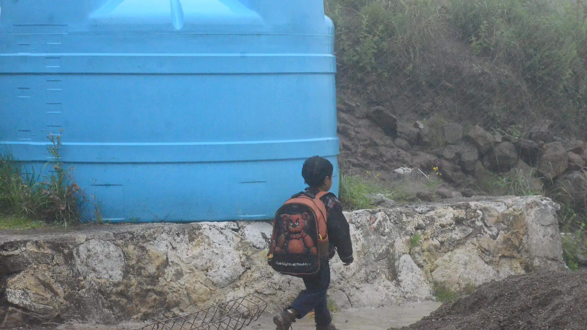 Diferentes adversidades enfrentan los menores para ir a estudiar.   Luis Lu_vanos.  El Sol de San Juan del R_o.